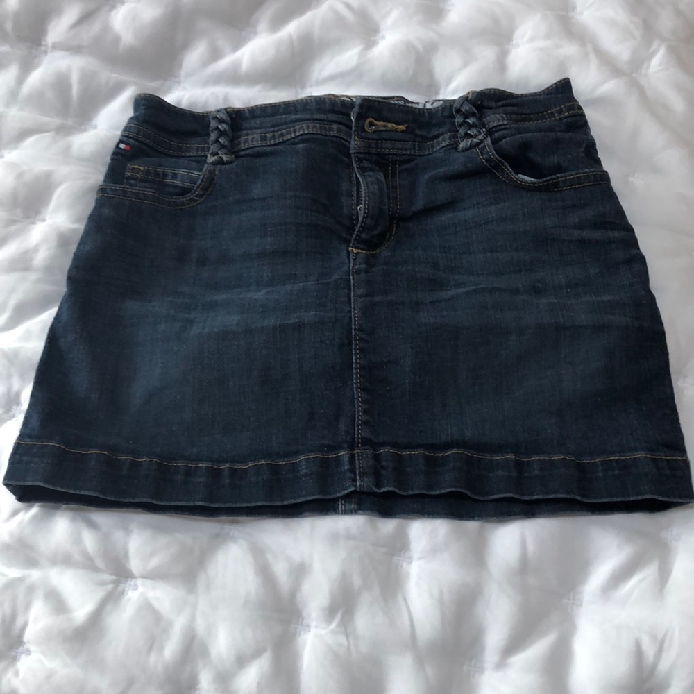 Tommy Hilfiger Jean skirt girls size 8